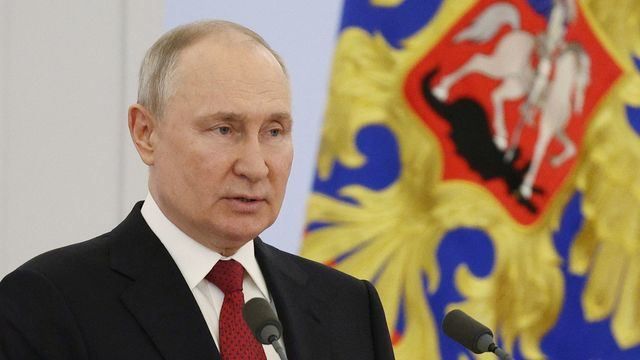 Putin denuncia un acto de traición y rebeldía en Rusia