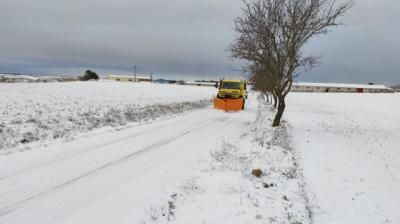 NIEVE | El Gobierno regional sigue actuando en las carreteras para evitar accidentes