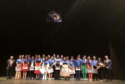 Multitudinaria graduación de los alumnos de 2º de Bachillerato del IES Puerta de Cuartos