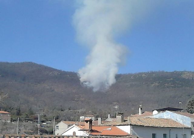 Controlado el incendio que se ha originado en el Real de San Vicente