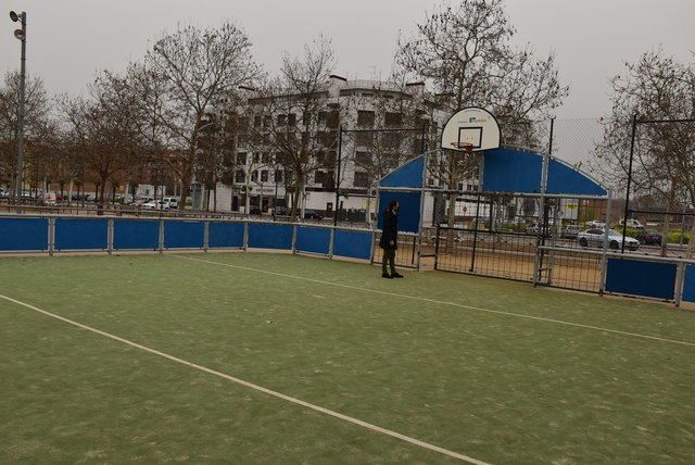 Reformas en la zona deportiva del Parque Reyes Católicos