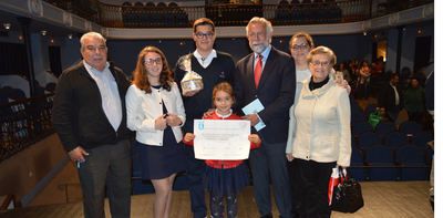 Dos alumnos del Clemente Palencia y Maristas, premiados en IV Certamen de relatos breves de Mondas