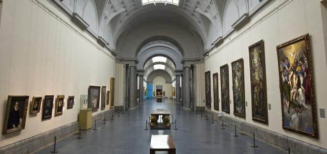 Interior del Museo del Prado 