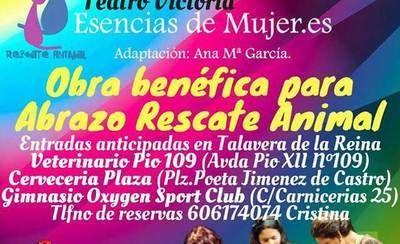 'Esencias de mujer', una comedia solidaria en favor de los animales rescatados