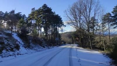 TEMPORAL | Cortada la carretera de El Piélago entre El Real de San Vicente y Navamorcuende