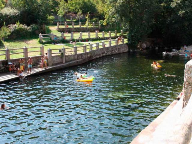 Piscina natural de la localidad de Aldeanueva de La Vera (Cáceres).