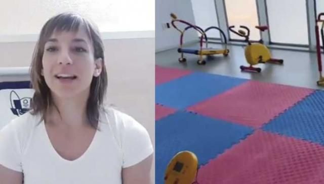 VÍDEO | Sandra Sánchez dona su premio para construir un gimnasio 'para los más pequeños' en el Hospital de Talavera