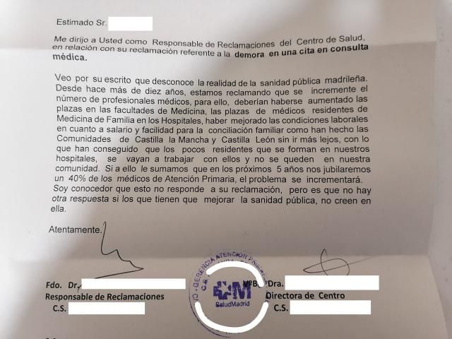 Sanitarios de Madrid ponen como ejemplo la sanidad de CLM