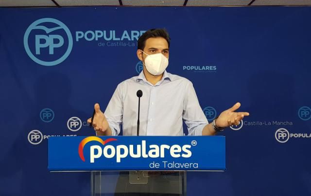  Santiago Serrano, portavoz del Grupo Municipal Popular en Talavera