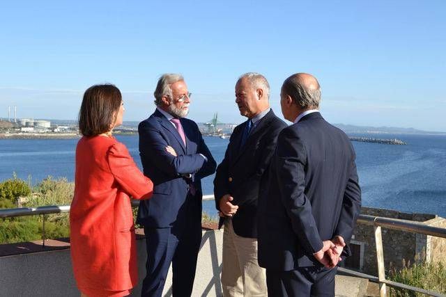 Jaime Ramos se reunión con el presidente de la Administración del Puerto de Sines y El Algarve, José Luis Cacho