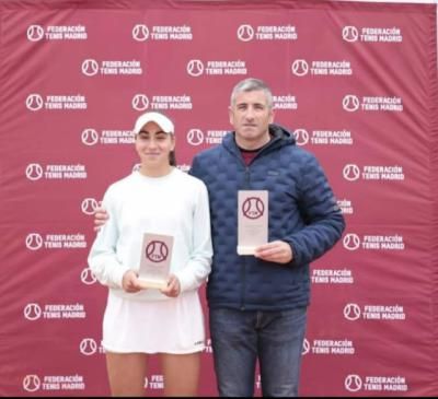 Sofía Fernández, subcampeona Mutua Open de Barcelona y campeona de Madrid