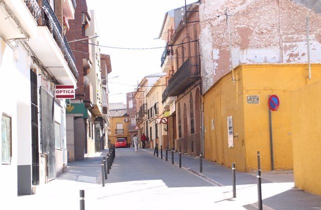 Calle donde se encontró la cartera