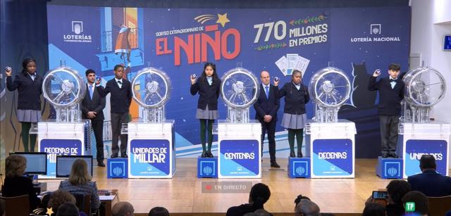 El primer premio de la Lotería de 'El Niño' cae en Toledo