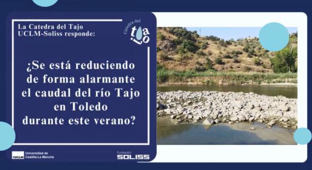 ¿Se está reduciendo de forma alarmante el caudal del Tajo en Toledo este verano?