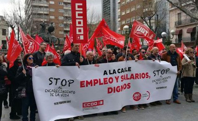 CCOO y UGT no asistirán a la asamblea abierta en Talavera