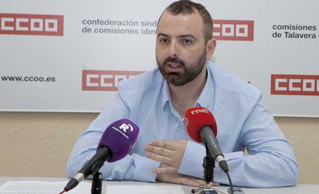 El secretario general de CCOO-Toledo, José Luis Arroyo, en una foto de archico