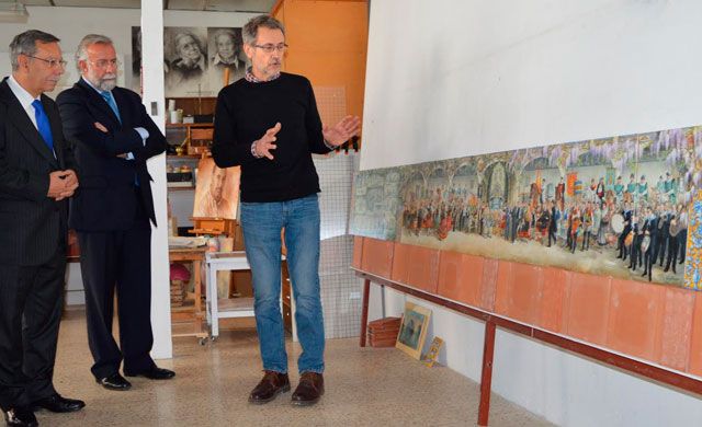 El tercer mural cerámico de Talavera será obra de Carlos Garrido