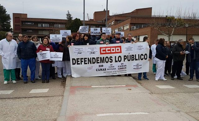 Los trabajadores exigen la apertura del CADIG 'Las Moreras' en Talavera