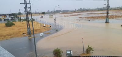 TORMENTA | Una nave de Torrehierro destrozada (VIDEO)