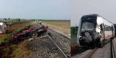 Nuevas imágenes del accidente mortal en un paso a nivel en Alberche