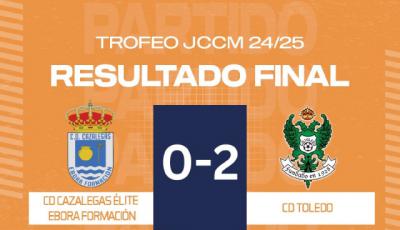 El CD Cazalegas EB cae eliminado en la fase previa del Trofeo JCCM