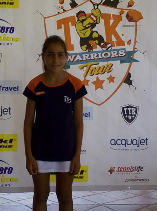 Sofía Fernandez, campeona del Nacional TTK Warriors