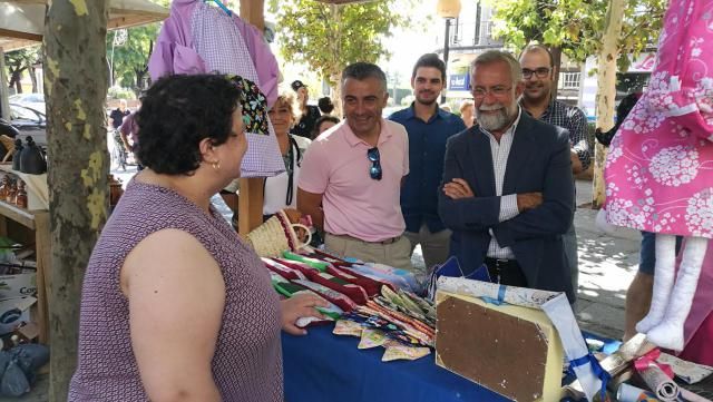 Inaugurado el tradicional Mercado de Artesanía de la Feria de San Mateo