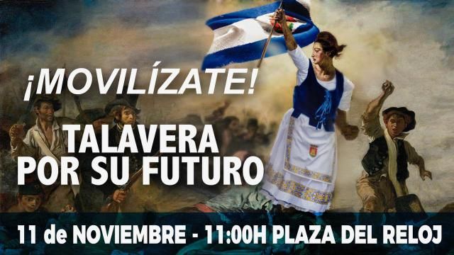 Se llevará a cabo el 11 de noviembre bajo el lema 'Talavera por su Futuro'