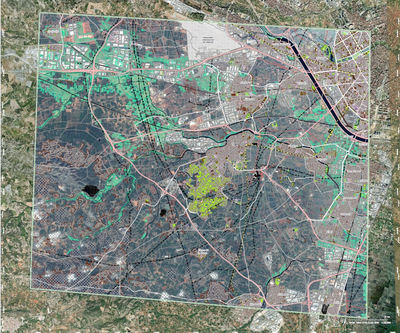 El antes y el después de la DANA a vista de pájaro