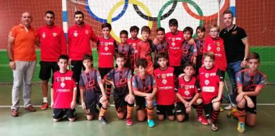 Brillante participación de los equipos de fútbol sala de Ébora Formación en la presentación de la Escuela Joan Linares de Toledo