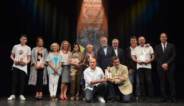 El Teatro Victoria acogió la entrega de los Premios de la Música y las Artes Escénicas de Talavera