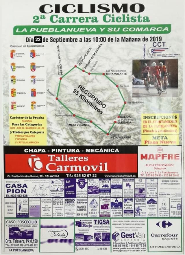 Cartel de la ronda.