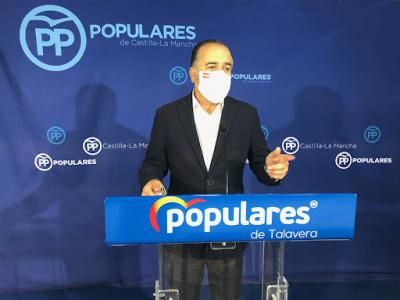 Gregorio: “Lo único que trae Page a Talavera son mensajes publicitarios"