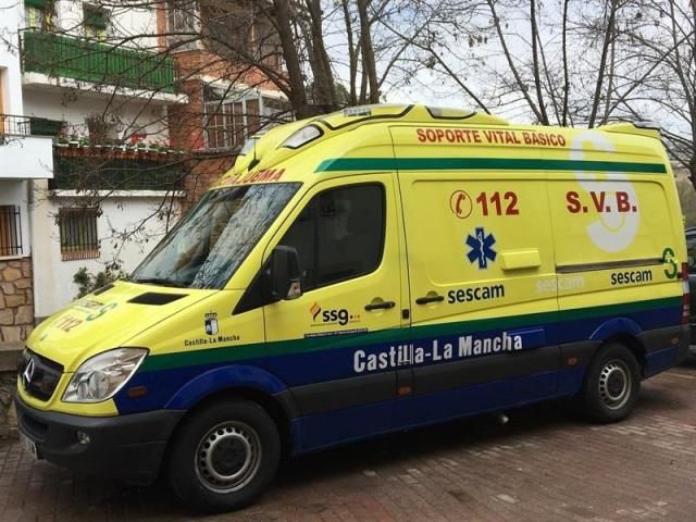 Trasladan al hospital Virgen de la Salud a un hombre de 30 años herido por arma blanca