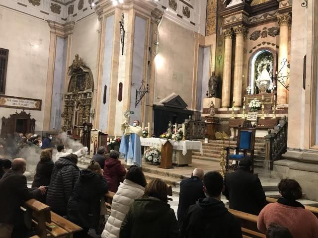 La Vigilia de la Inmaculada en Talavera congregó a los fieles en la Basílica