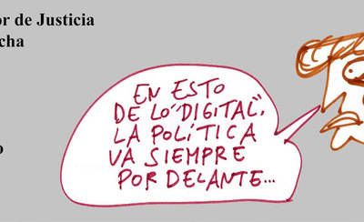 La "libre designación" en el Ayuntamiento en la viñeta de Rubio