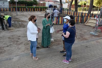 Comienzan las remodelaciones del parque infantil de El Potrero