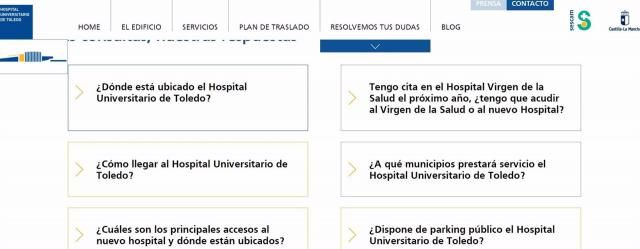 Nueva Web Hospital de Toledo | Web hospital Toledo