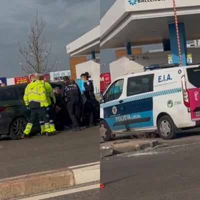 Un hombre y dos niños de 3 y 9 años, heridos tras un brutal choque en Talavera