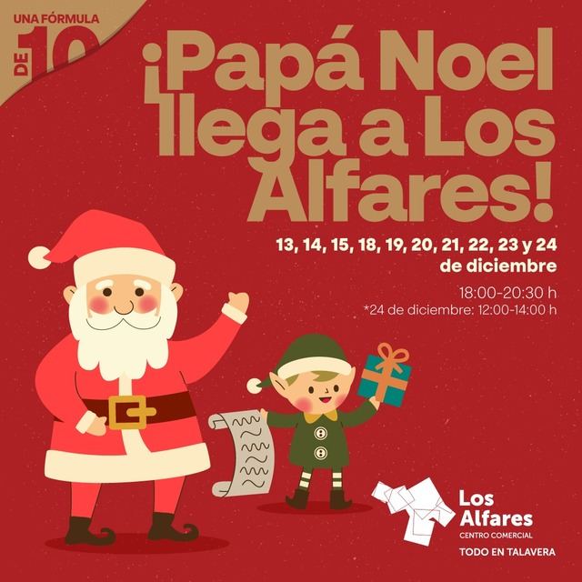 Los Alfares celebra su Navidad con grandes sorpresas ¡Gana 300 euros!