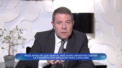 García-Page: "Me conformaría con un compromiso de Sánchez de que el modelo que se negocie sea el común"