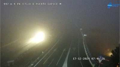 Precaución al volante. La niebla dificulta el tráfico en estas carreteras de la provincia