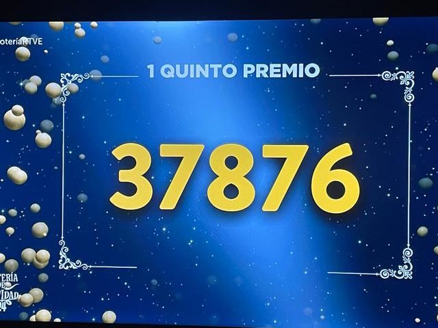 Sale el primer quinto premio: 37.876