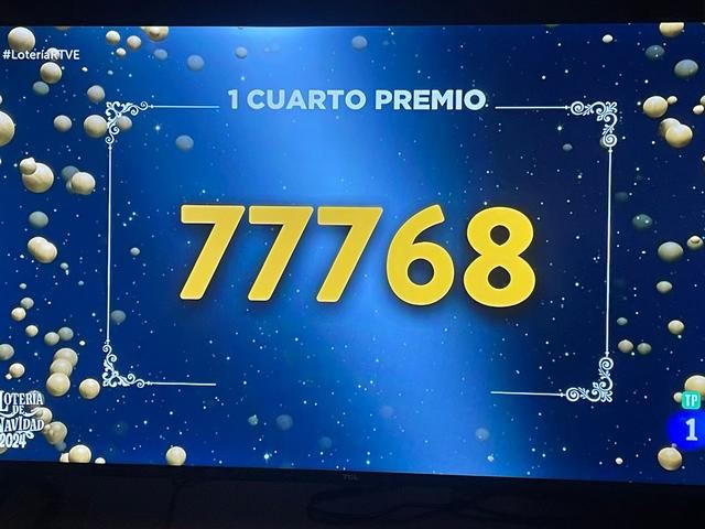 Cuarto premio: 77.768