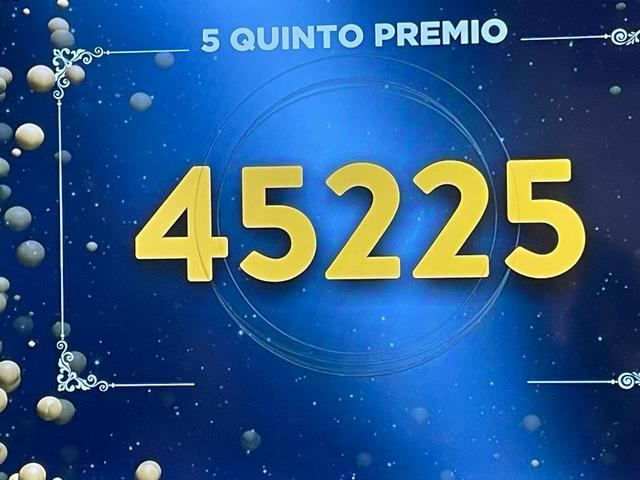 ¡Sigue la lluvia de premios! Otro quinto: 45.225