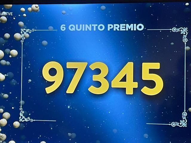 Sale el sexto 'quinto premio': 97.345