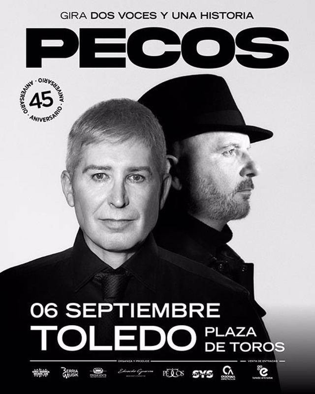 Los Pecos regresan a Toledo para celebrar un concierto inolvidable