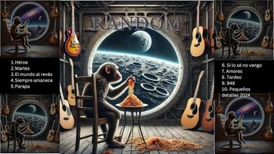 Ya puedes escuchar “(Todo muy) Random” tercer disco del “Cantanoticias”