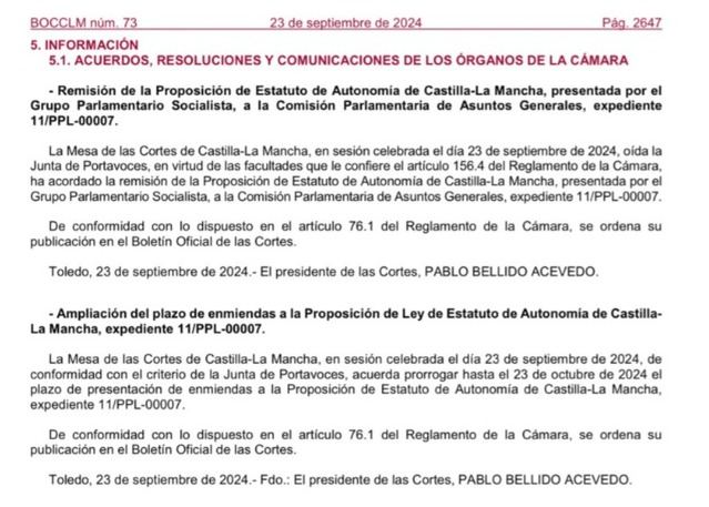 El PSOE sigue desmontando a Paco Núñez con documentos: 'El PP pidió más tiempo y luego rompió el pacto'