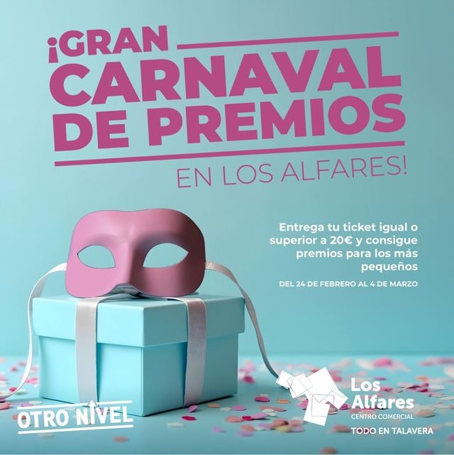 El Carnaval en Los Alfares trae sorpresas y premios increíbles